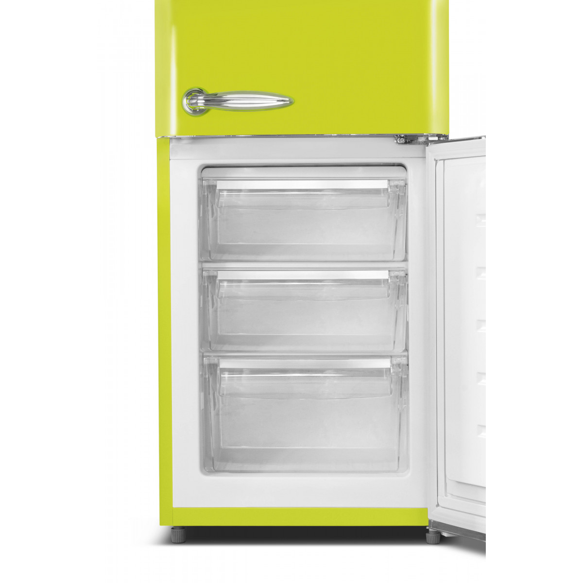 Réfrigérateur vintage combiné 249L vert rio Schneider SCCB250VRIO